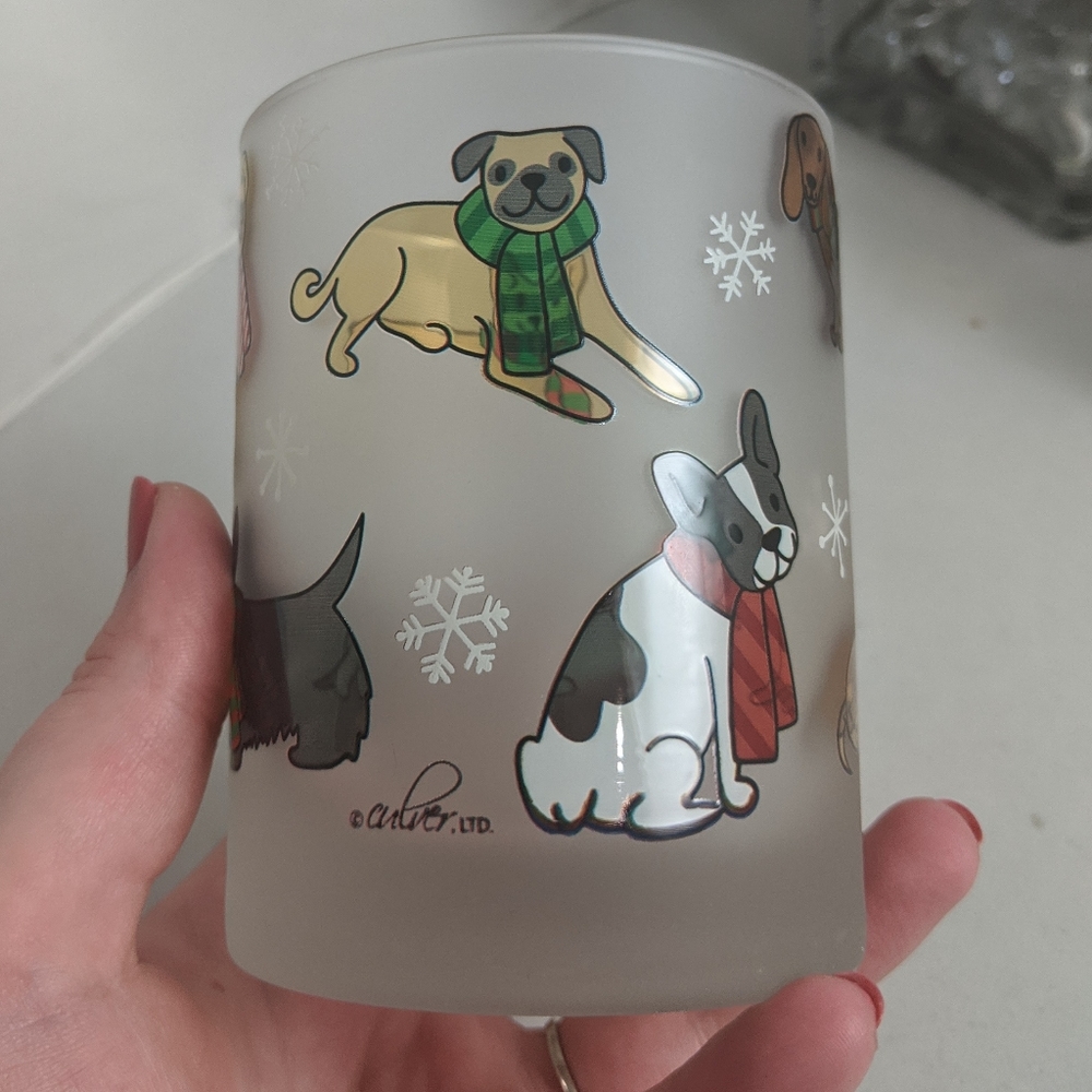 Culver Frosted Winter Holiday Dogs Scarves… - Picture 3 of 6